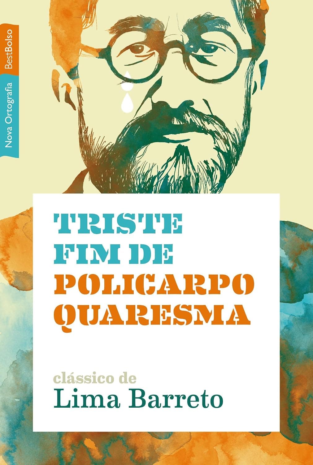 Capa de Triste fim de Policarpo Quaresma, de Lima Barreto